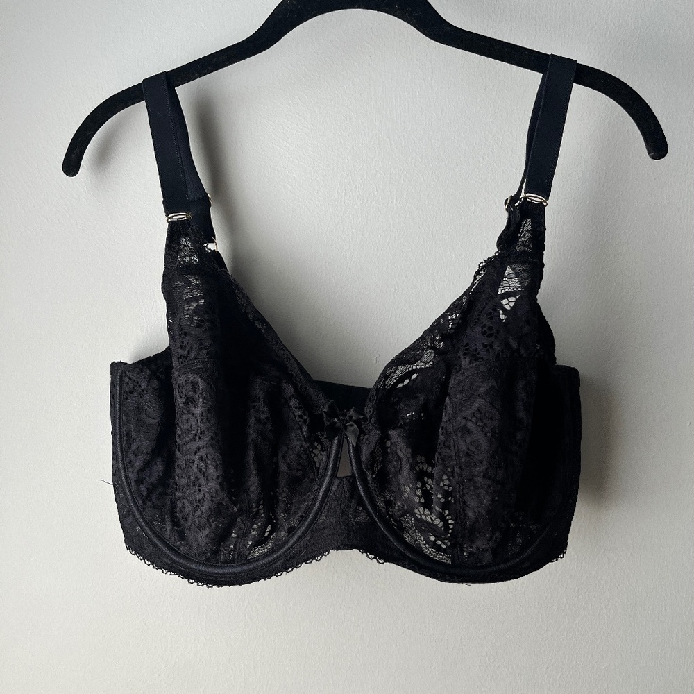 SCULPTRESSE Estel Full Cup Bra Black - UK 36G/US 36I